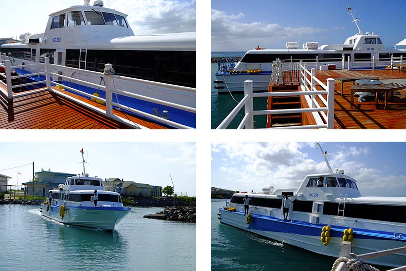 Silhouette Island Boat - exterior - passenger reception